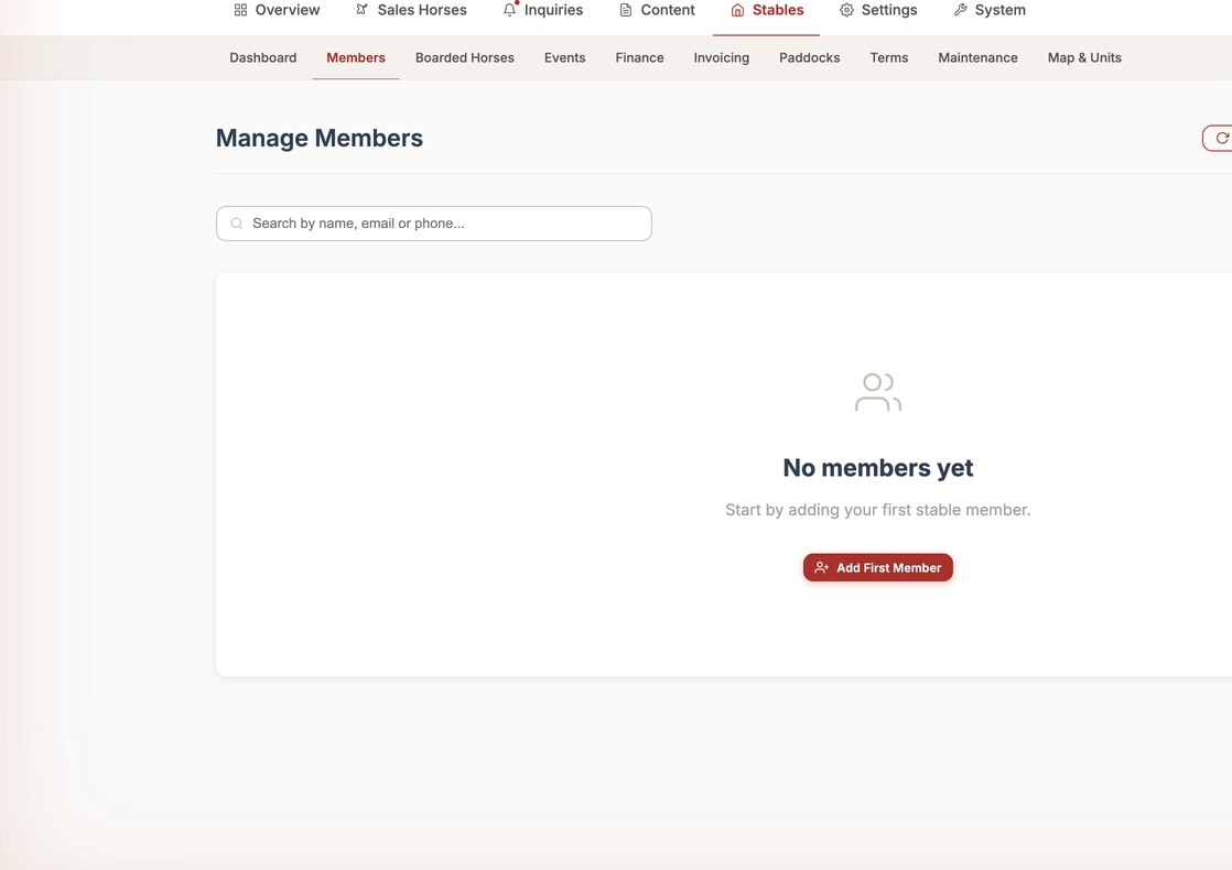 Manage Members